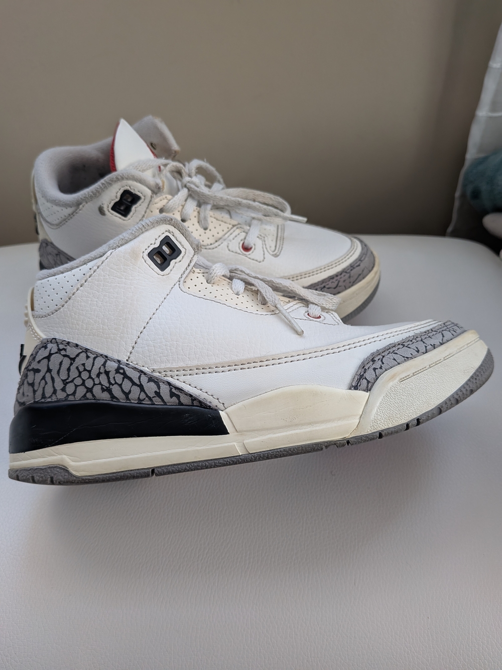 🔥 Nike Jordan  Sneakers – Classic White/Black Cement – Must Have! 🔥
